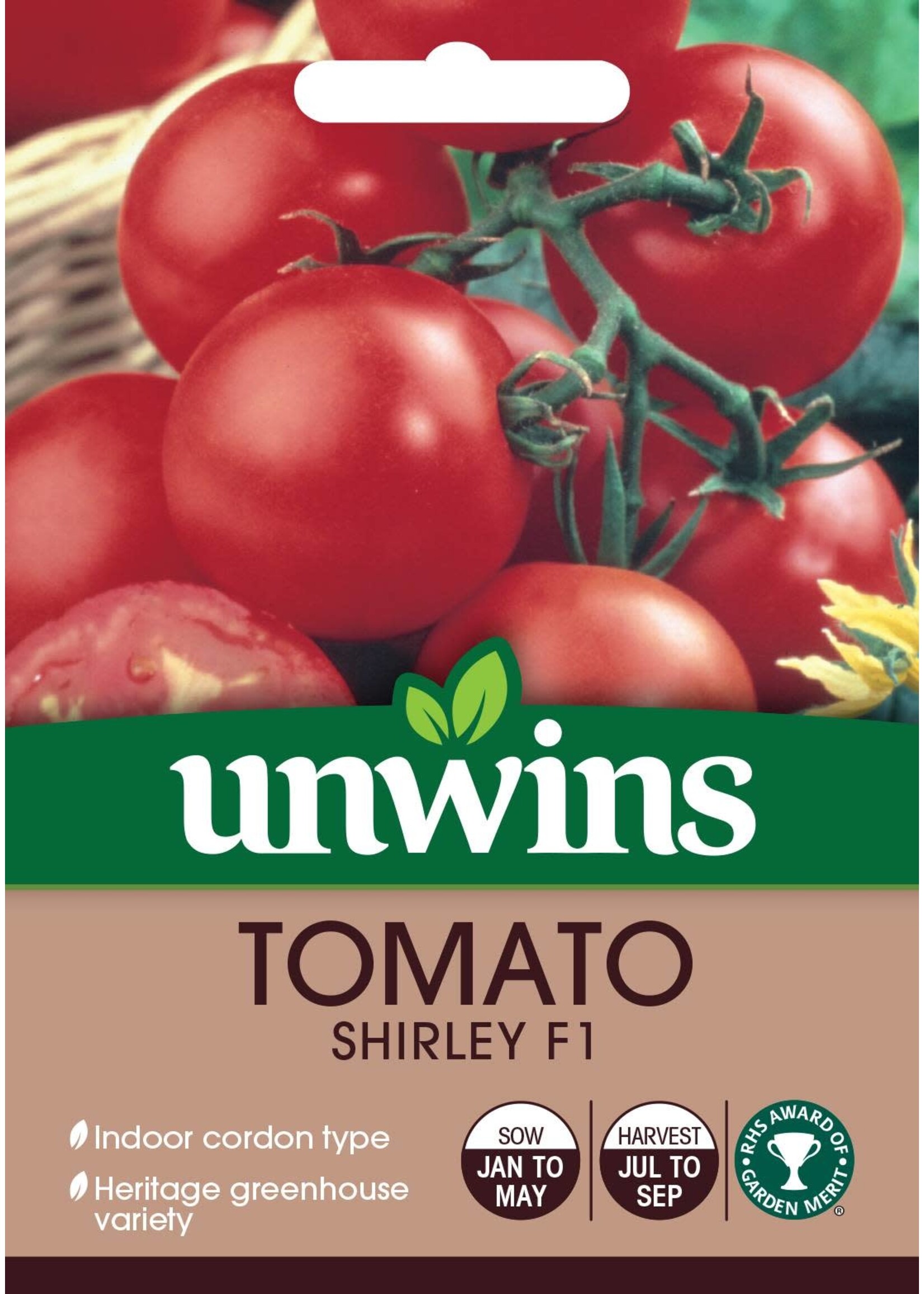 Unwins Tomato - Shirley