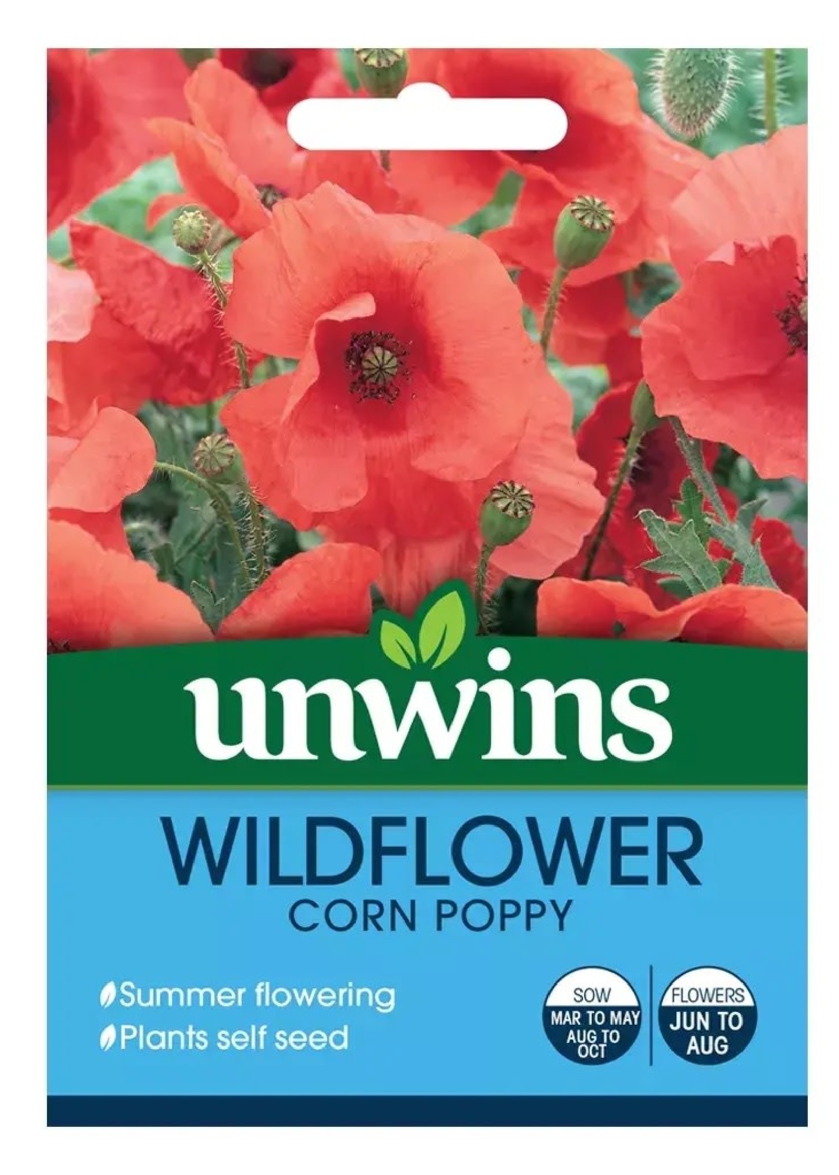 Unwins Wildflower - Corn Poppy