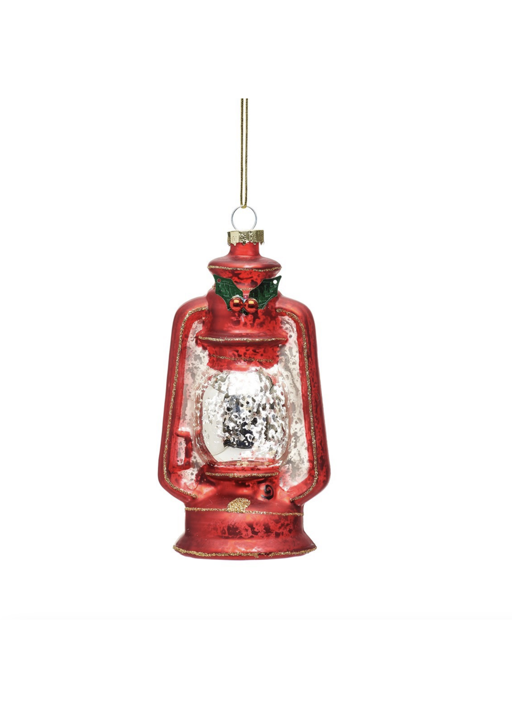 Sass & Belle Camping Lantern Shaped Bauble