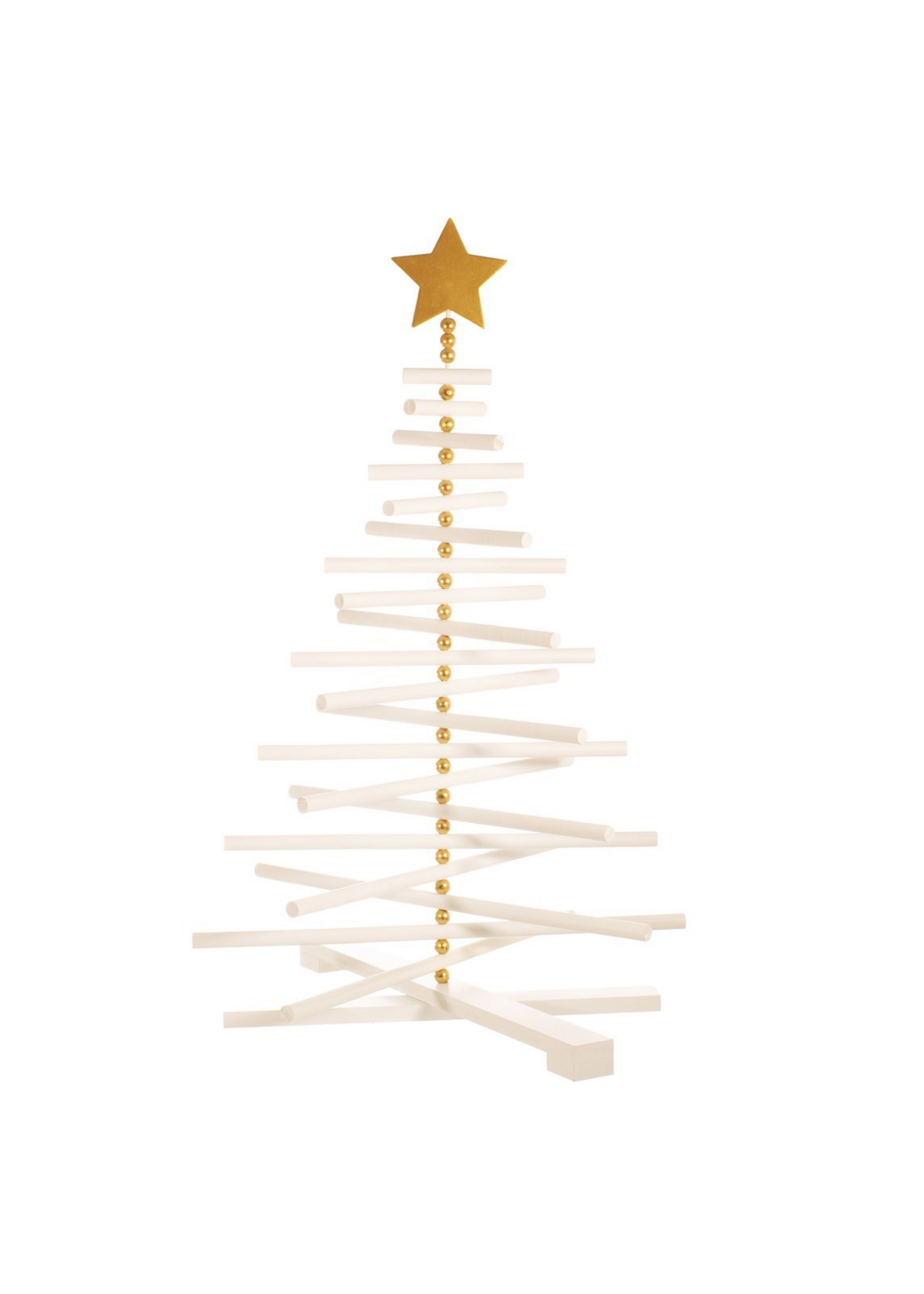 Sass & Belle White Wood Standing Tree