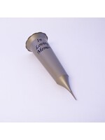 Oasis Grave Vase Spike Gold/Black Script