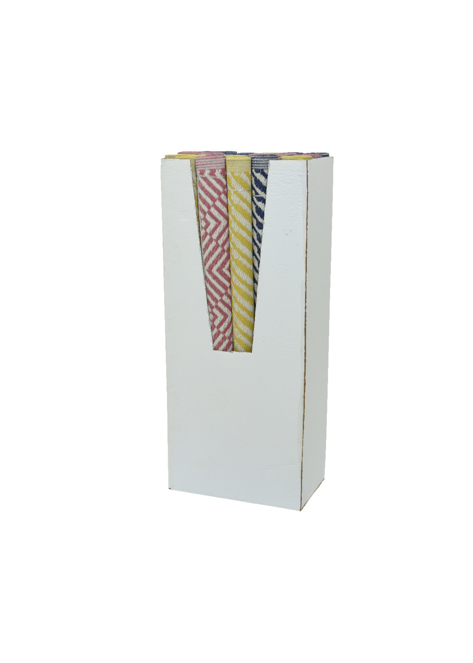 Decoris Outdoor Rug Blue, Yellow or  Pink - 180 x 120cm