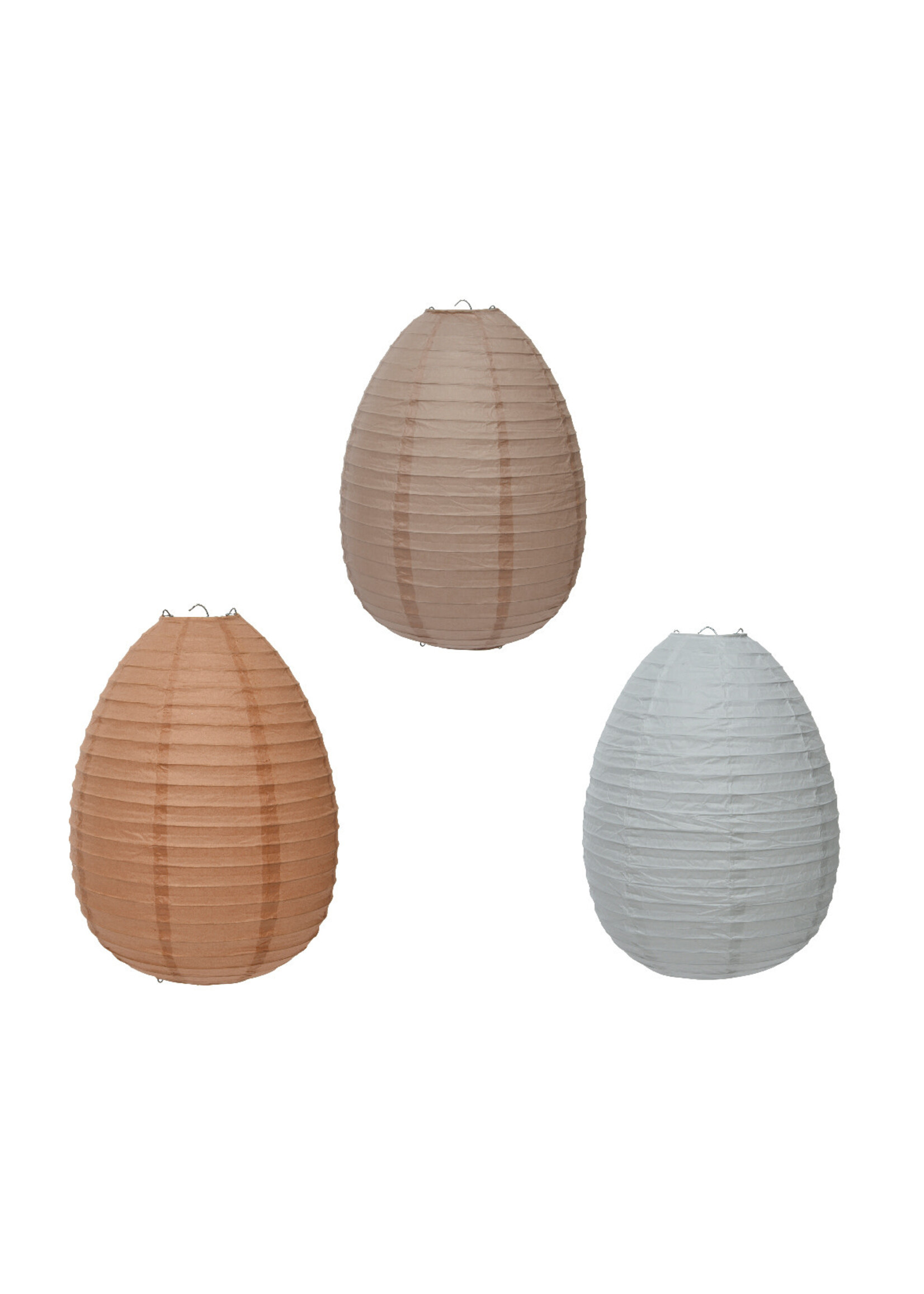 Lumineo Paper Egg Lantern 34 x 25cm
