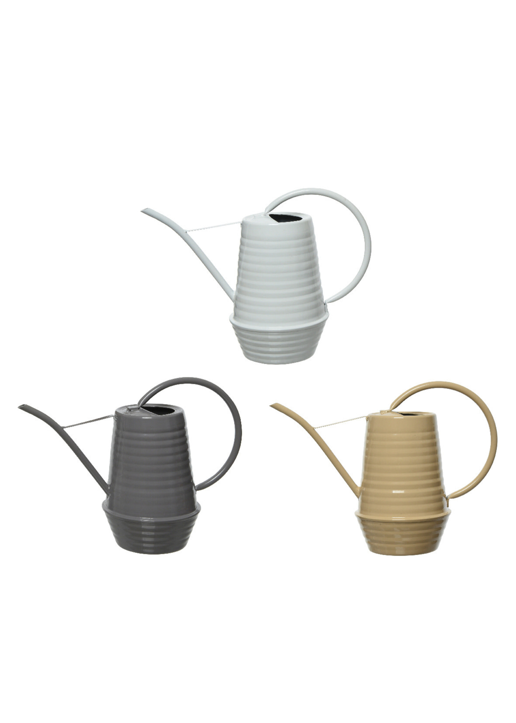 Decoris Coloured Galvanised Watering Can 19 x 23 x 10cm