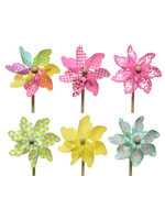 Decoris Plastic Windmill spinner 48 x17cm