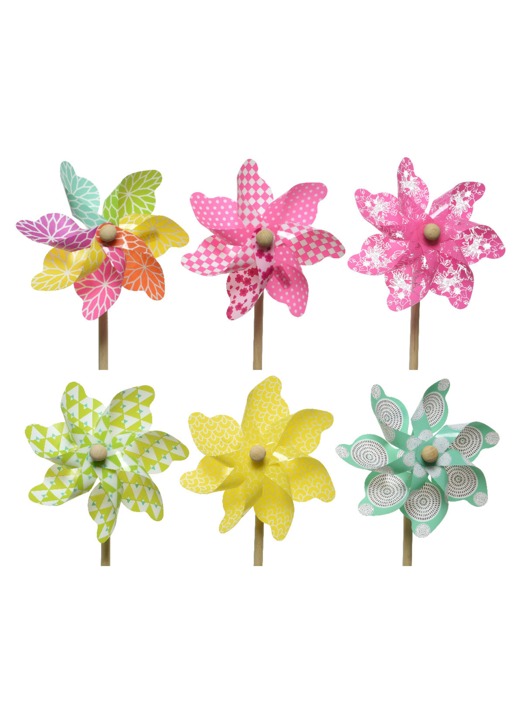 Decoris Plastic Windmill spinner 48 x17cm