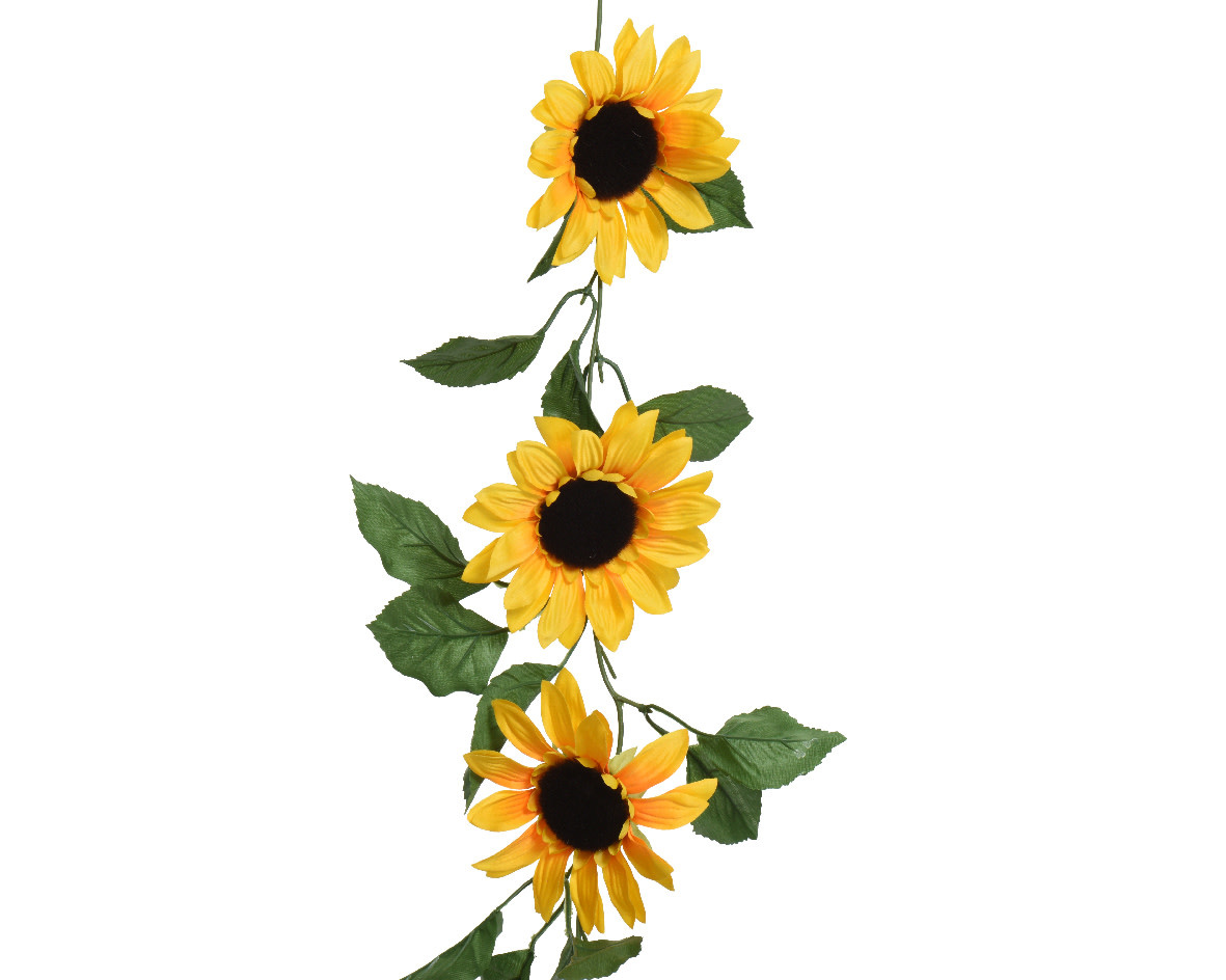 Sunflower Garland 150cm Clock’s Home and Garden