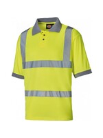 Dickies Hi-Viz Polo &Tape Small Yellow