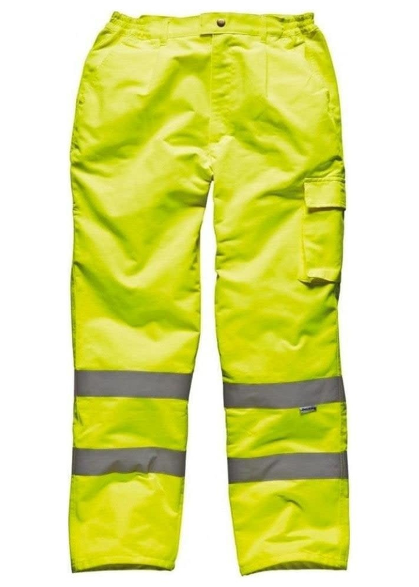 Dickies Hi vis trouser Polycotton L Yel-last one