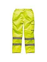 Dickies Hi vis trouser Polycotton xl yel - last one