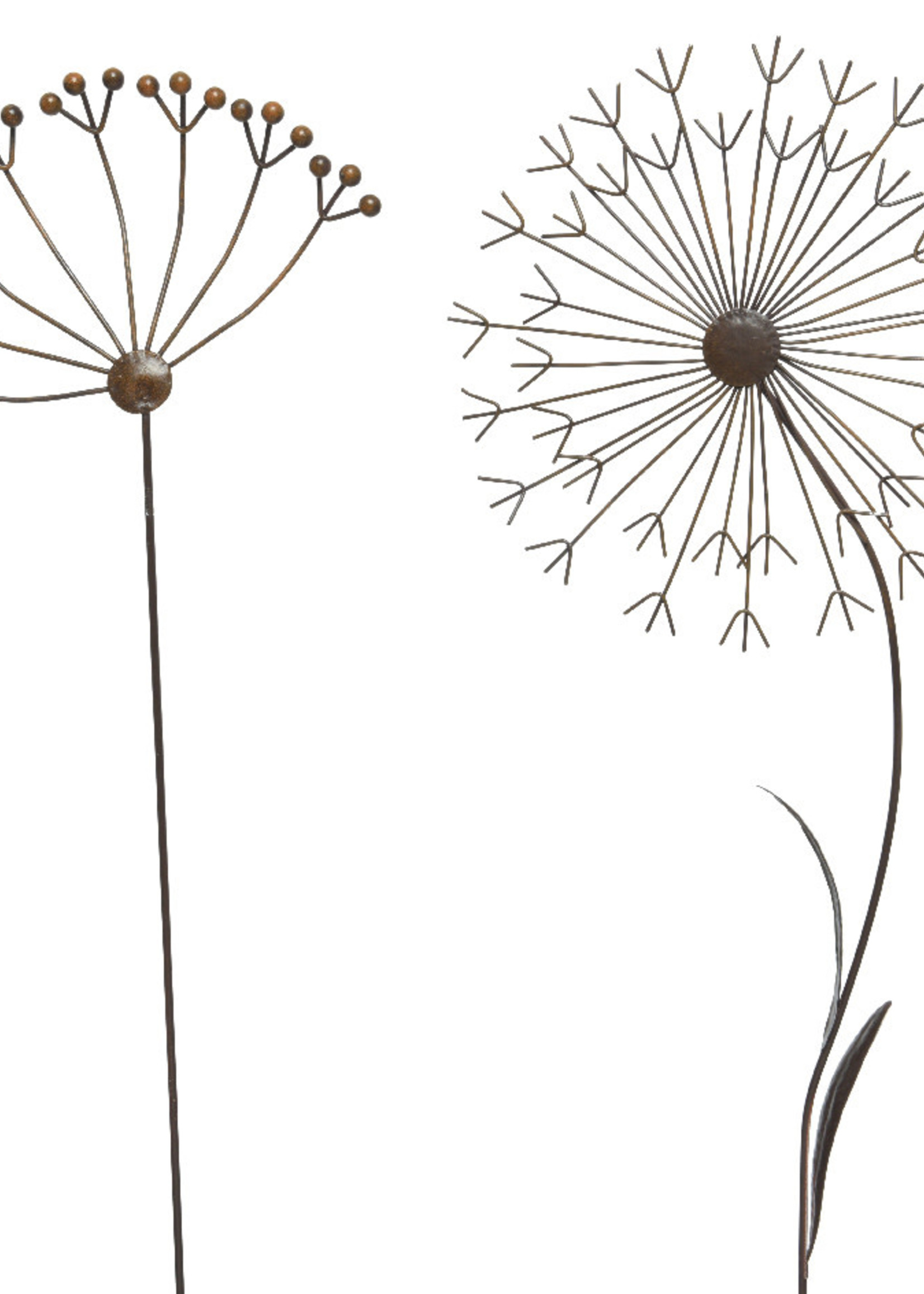 Decoris Iron Garden Dandelion 79 x 21 x 3cm