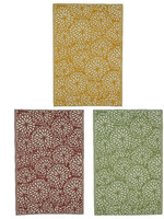 Decoris Outdoor Rug - Floral, Yellow, red or green 180 x 120cm