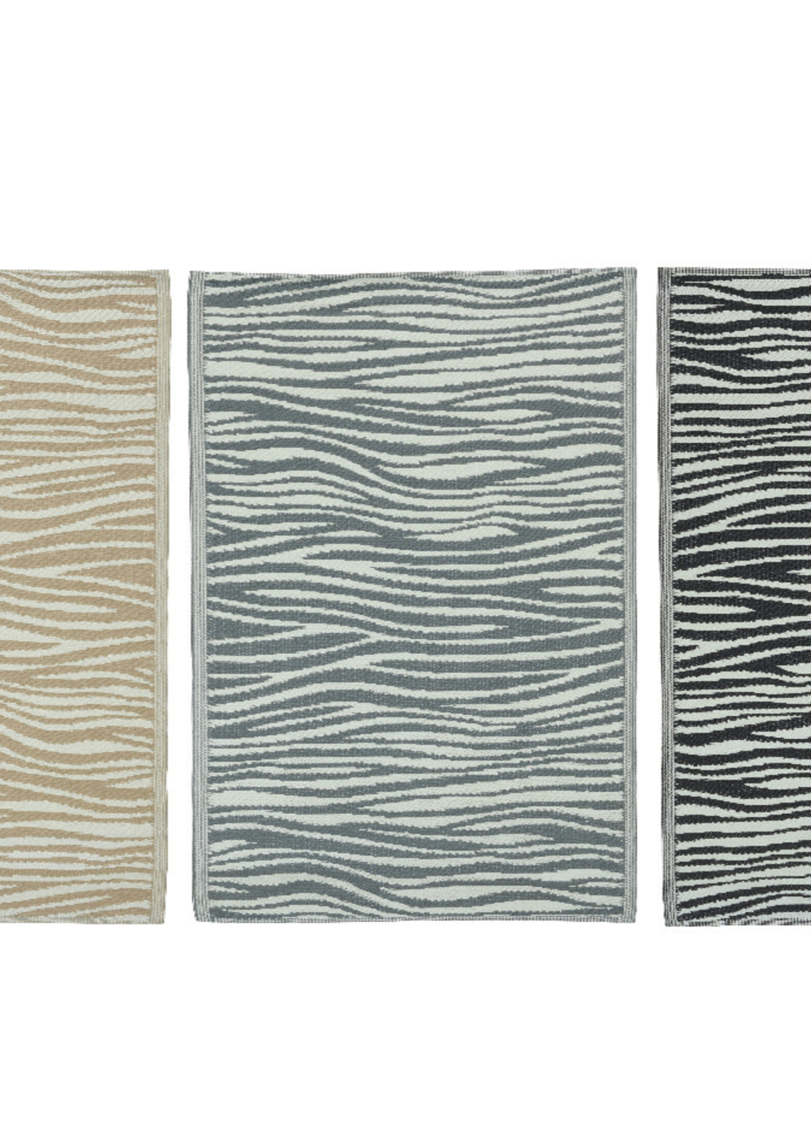 Decoris Outdoor Rug Zebra Print 180 x 120cm