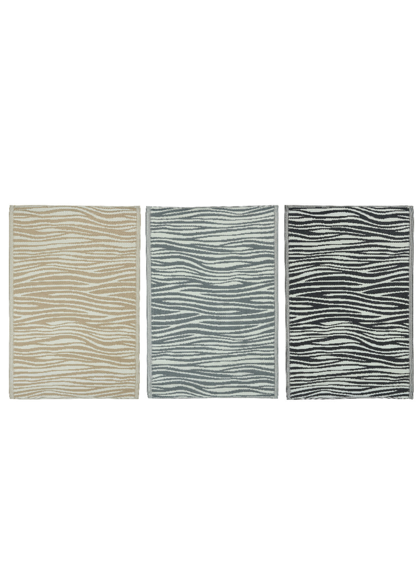 Decoris Outdoor Rug Zebra Print 180 x 120cm