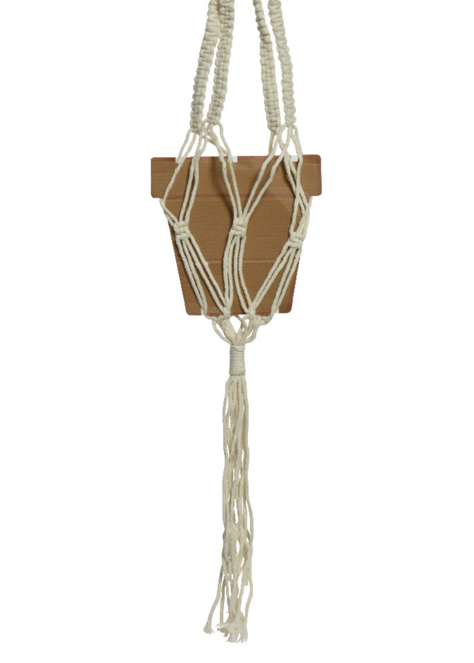 Decoris Macrame Plant Pot Hanger 20x20cm