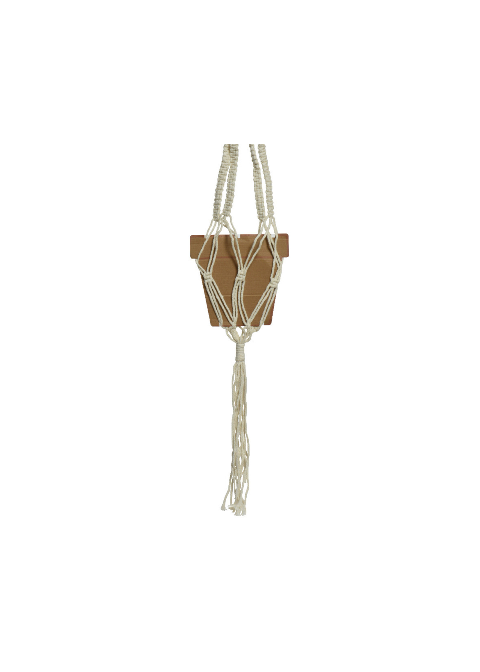 Decoris Macrame Plant Pot Hanger 20x20cm