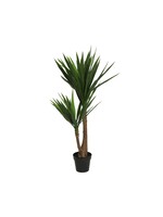 Everlands Artificial Yucca in a Plastic Pot 122 x 75cm