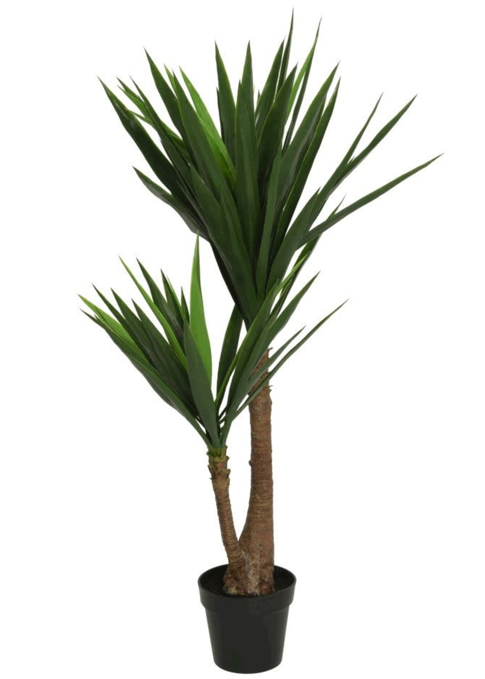 Everlands Artificial Yucca in a Plastic Pot 122 x 75cm