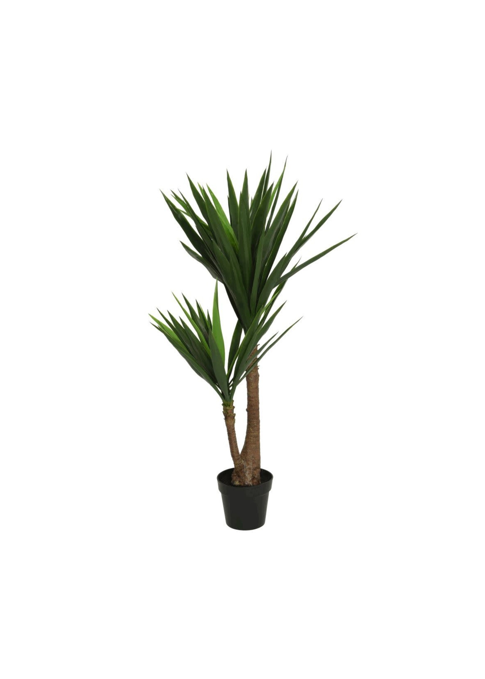 Everlands Artificial Yucca in a Plastic Pot 122 x 75cm