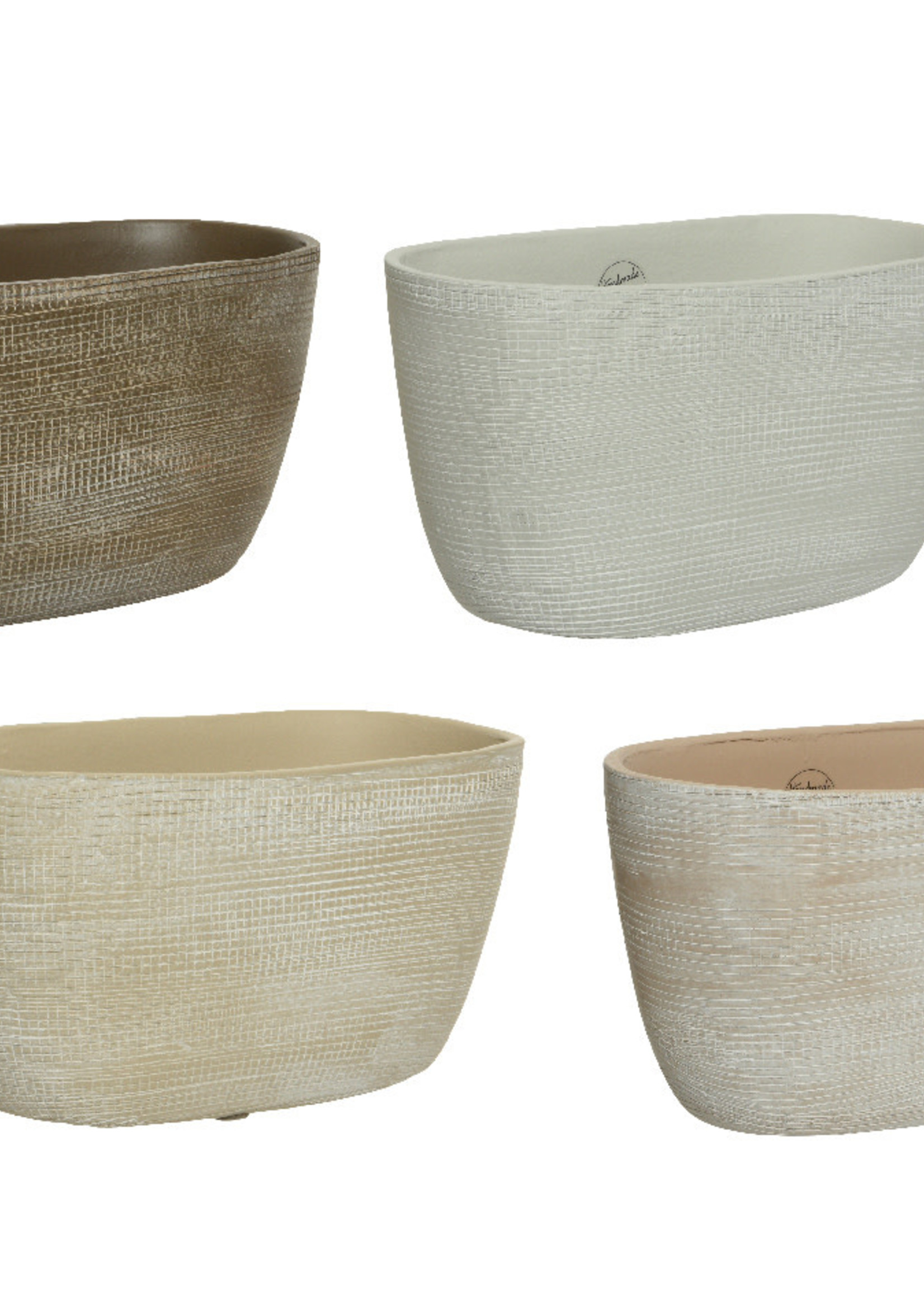 Decoris Oval Terracotta Planter 30 x 13cm