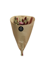 Decoris Red Dried Flower Bouquet on Stem 40 x 24 x 10cm