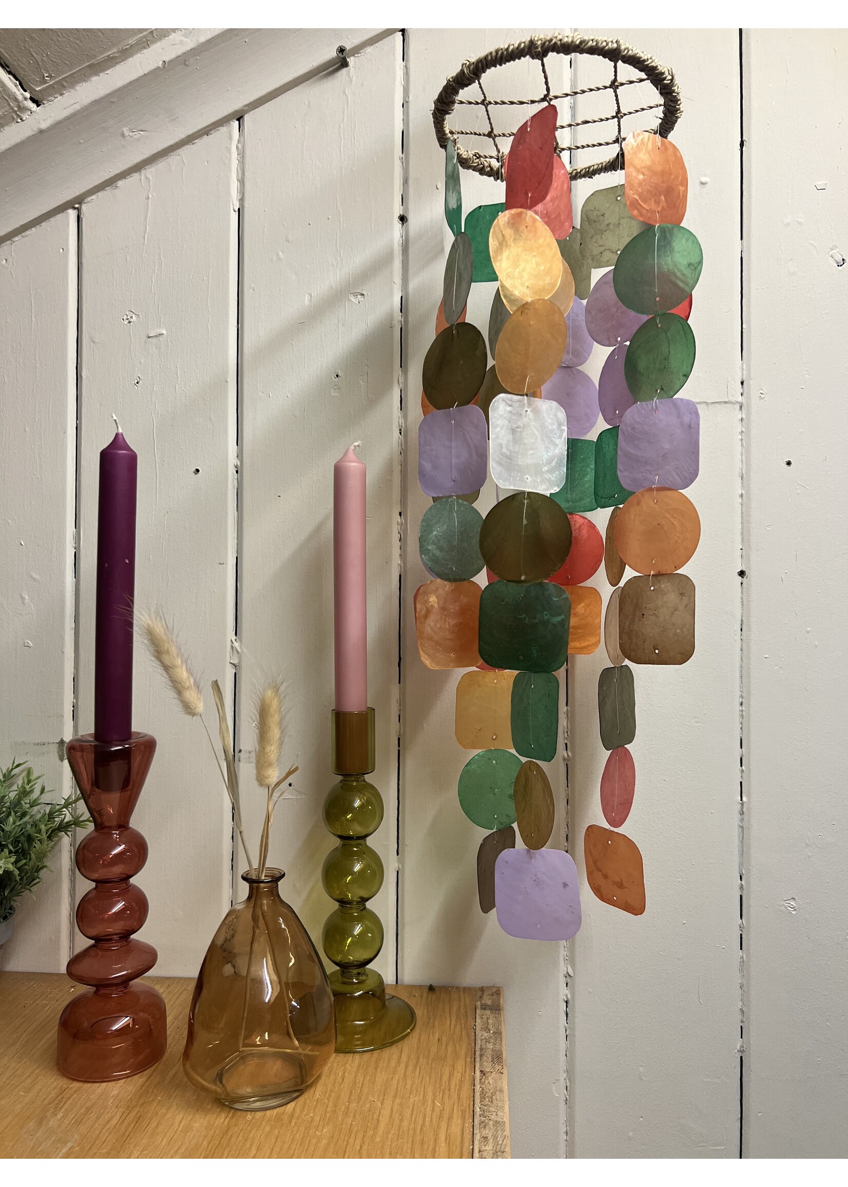 Decoris Mini Coloured Vase- 12x7cm