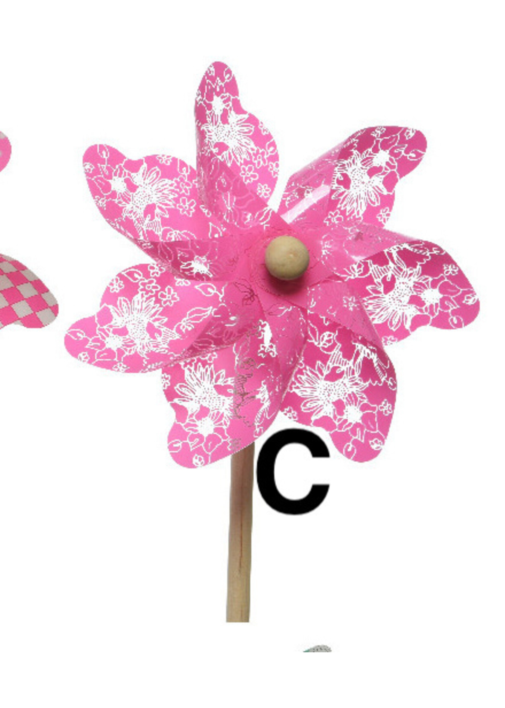 Decoris Plastic Windmill spinner 48 x17cm