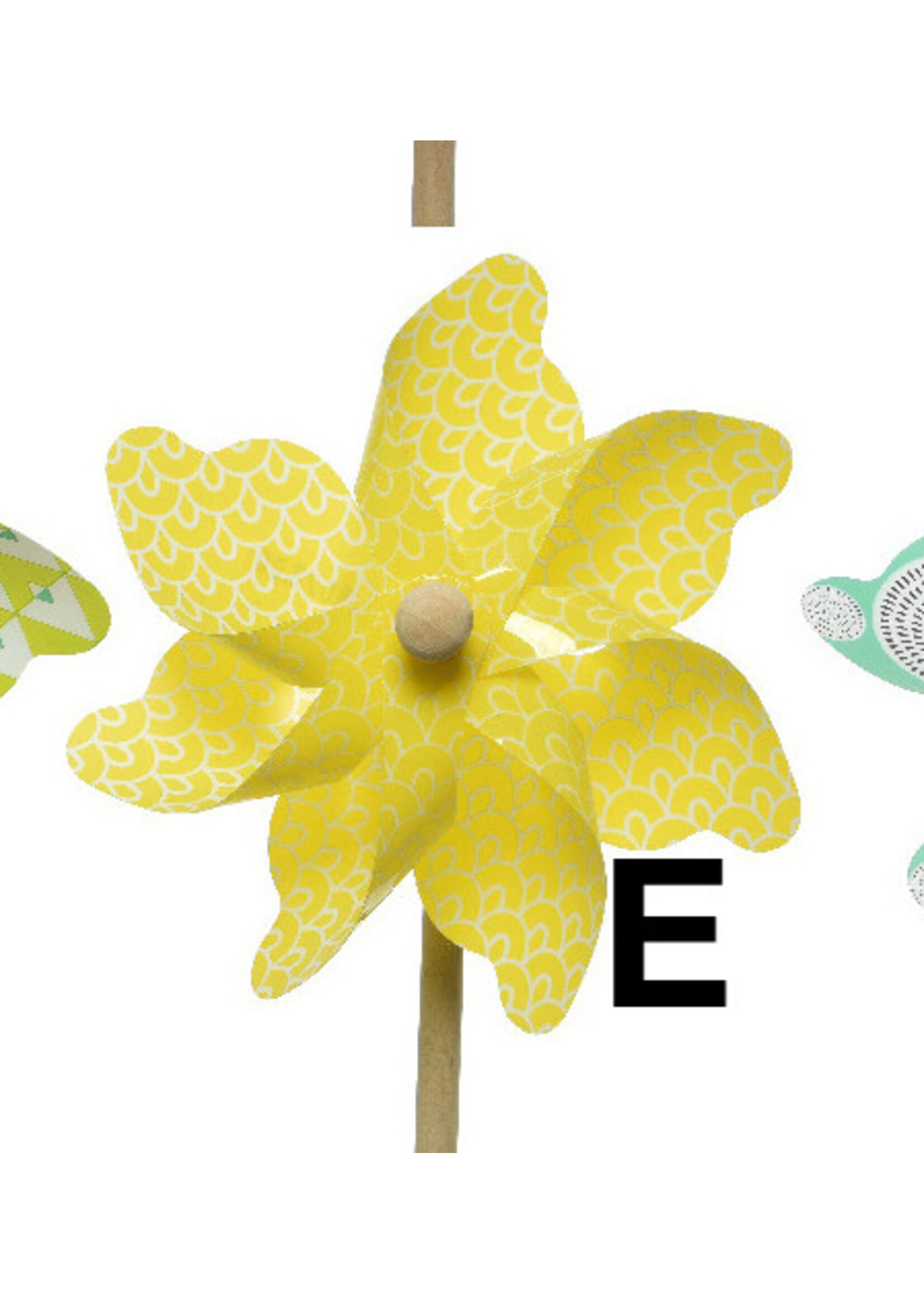 Decoris Plastic Windmill spinner 48 x17cm