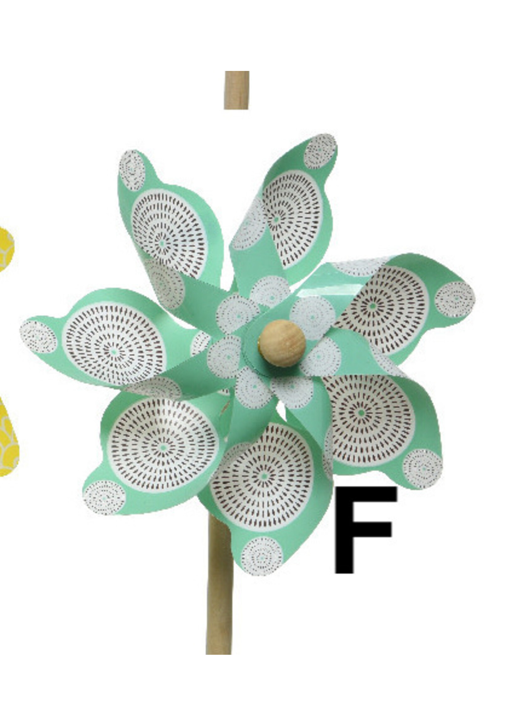 Decoris Plastic Windmill spinner 48 x17cm