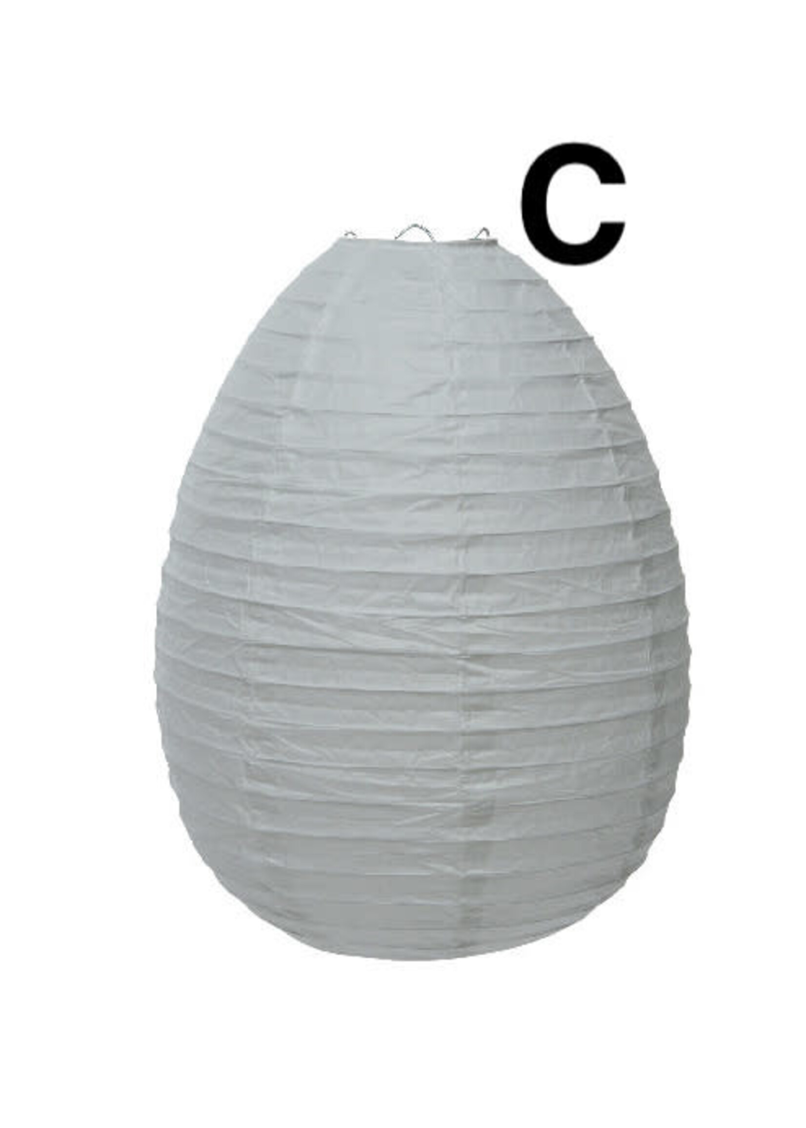 Lumineo Paper Egg Lantern 34 x 25cm