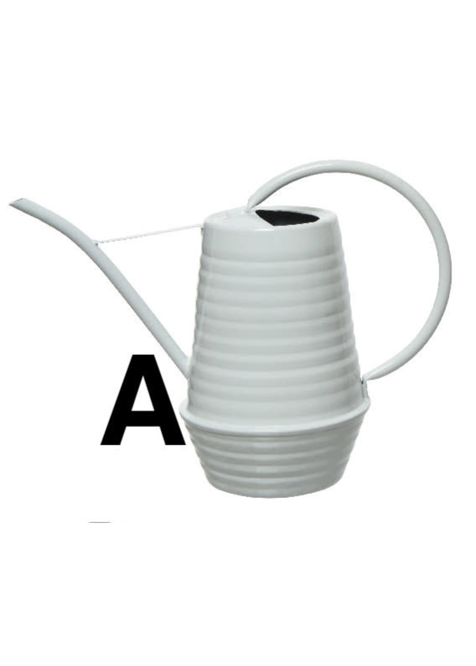 Decoris Coloured Galvanised Watering Can 19 x 23 x 10cm