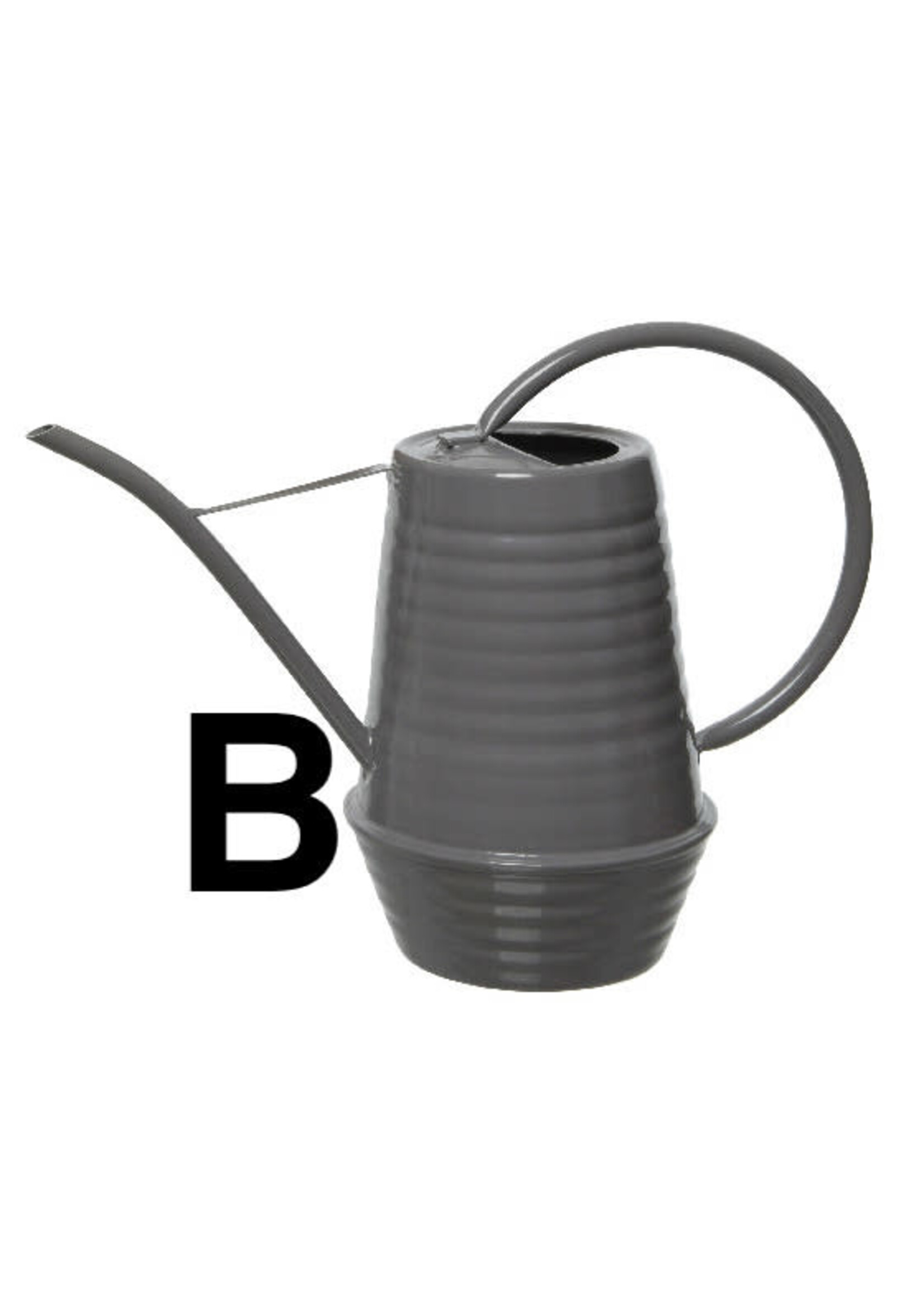 Decoris Coloured Galvanised Watering Can 19 x 23 x 10cm