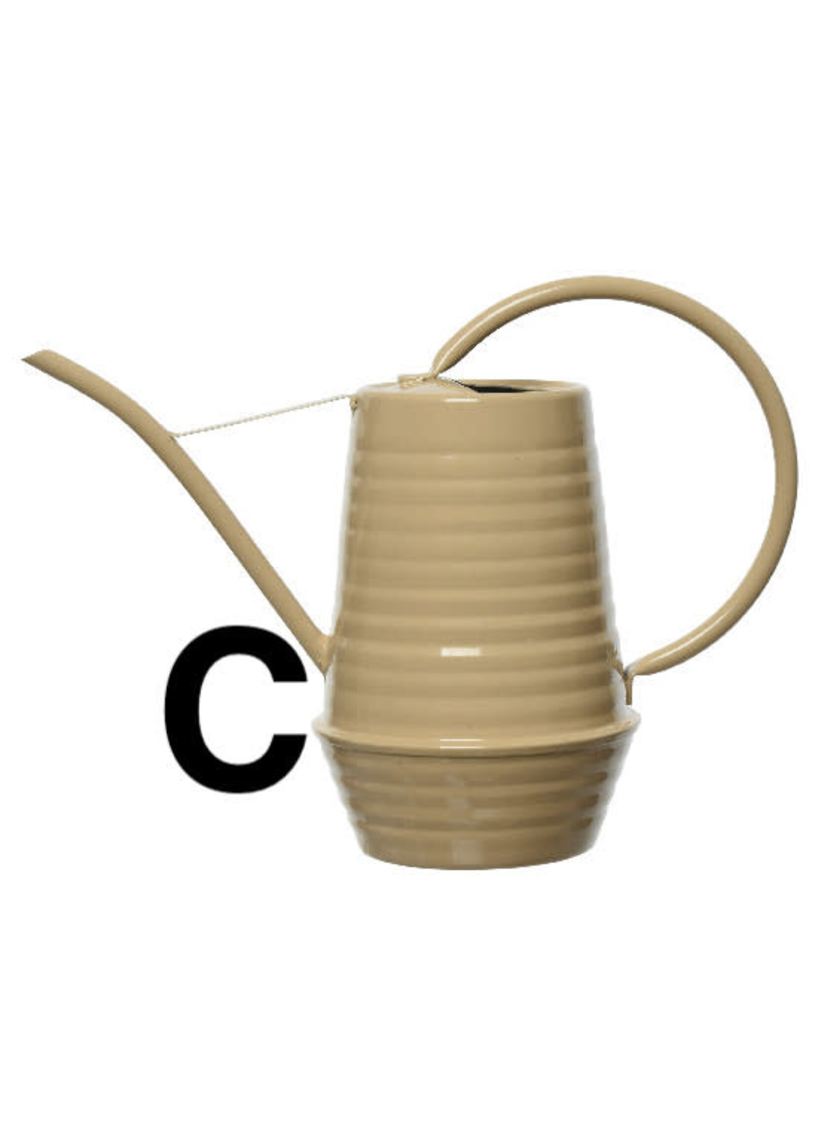 Decoris Coloured Galvanised Watering Can 19 x 23 x 10cm