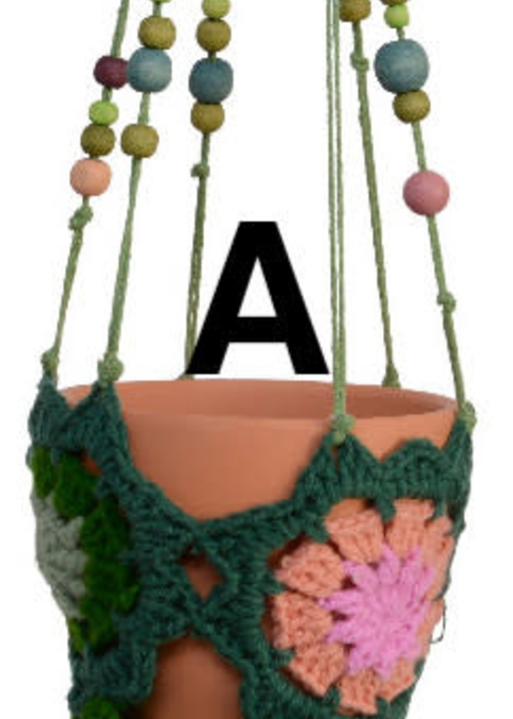 Decoris Crochet Plant Hanger 50 x 12cm