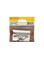 Centurion Ribbed wall plate 68mm pack of 2