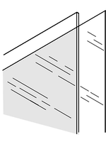 Clear Flat Plastic