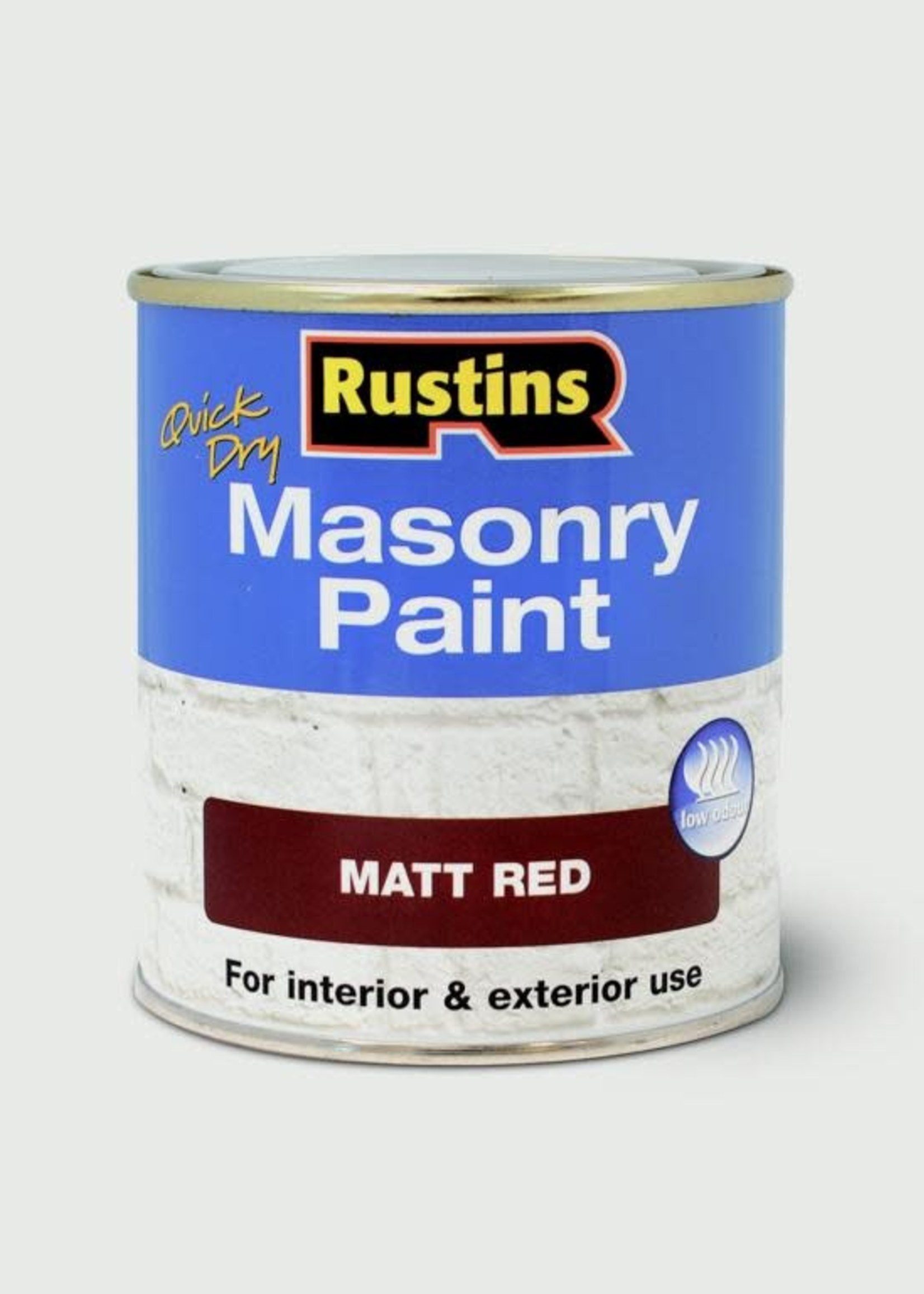 Rustins Rustins Masonry Paint 250ml Red