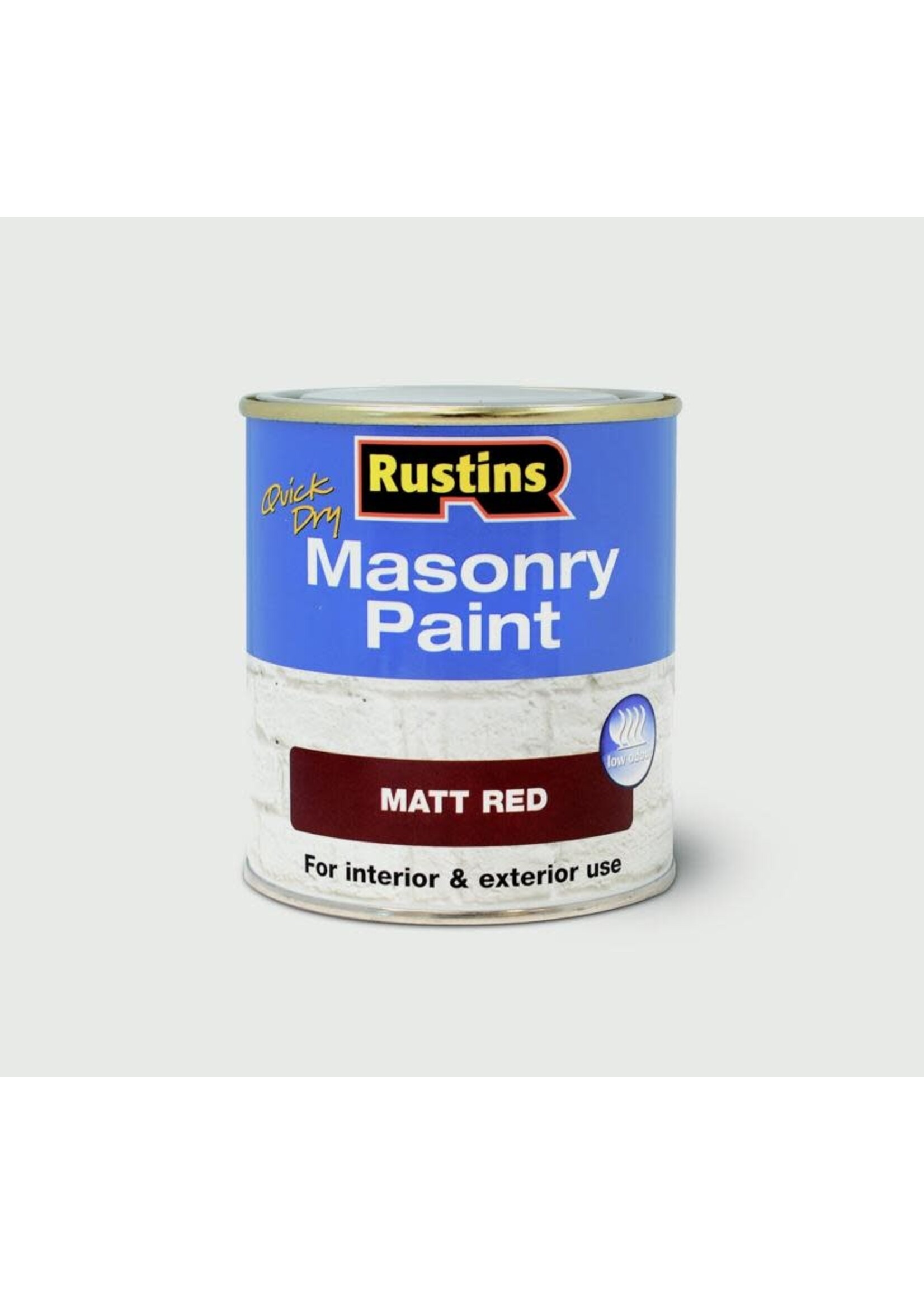 Rustins Rustins Masonry Paint 250ml Red