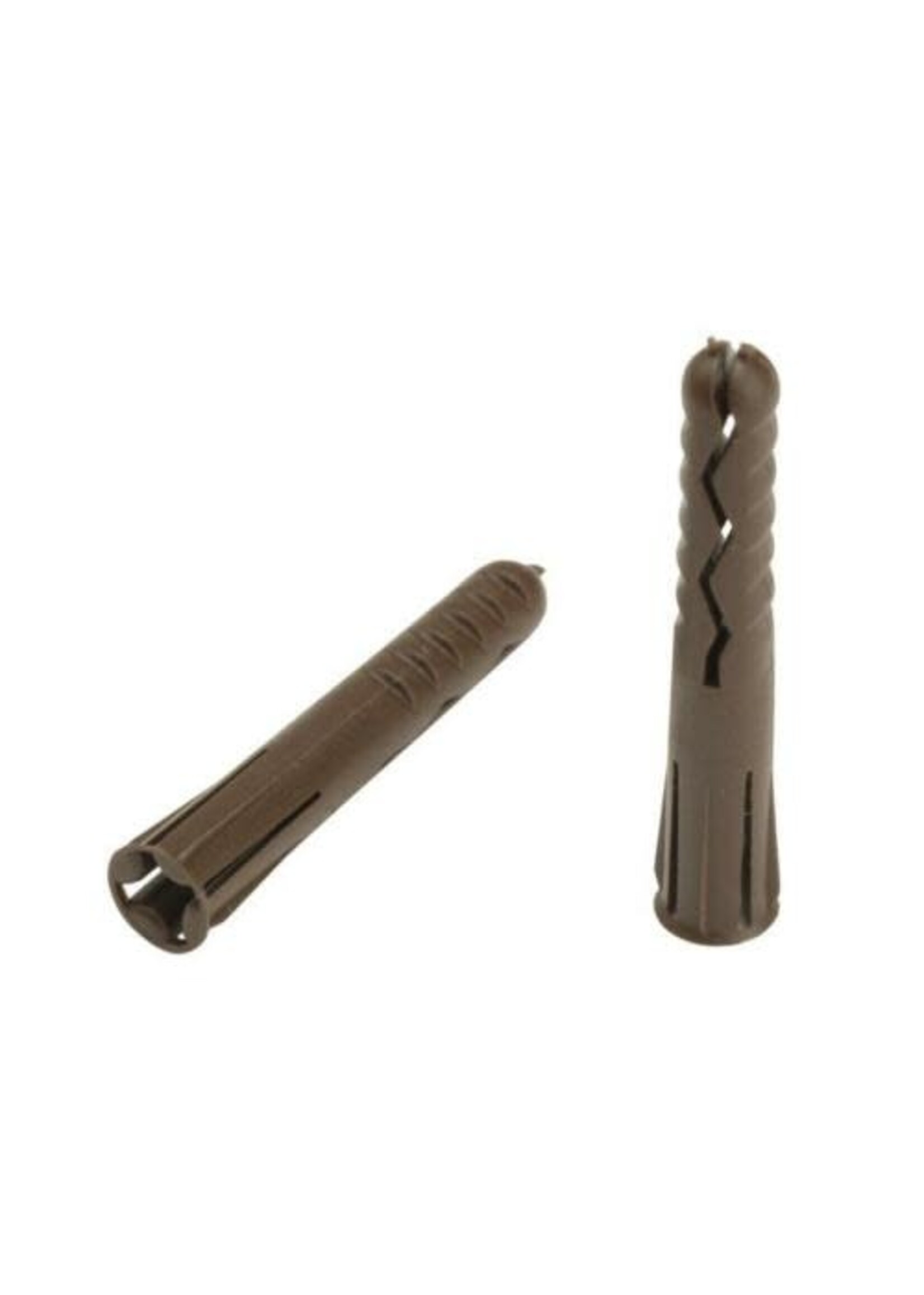 Plasplugs Plasplugs Heavy Duty Wall Plugs Brown 7mm 20 Pack