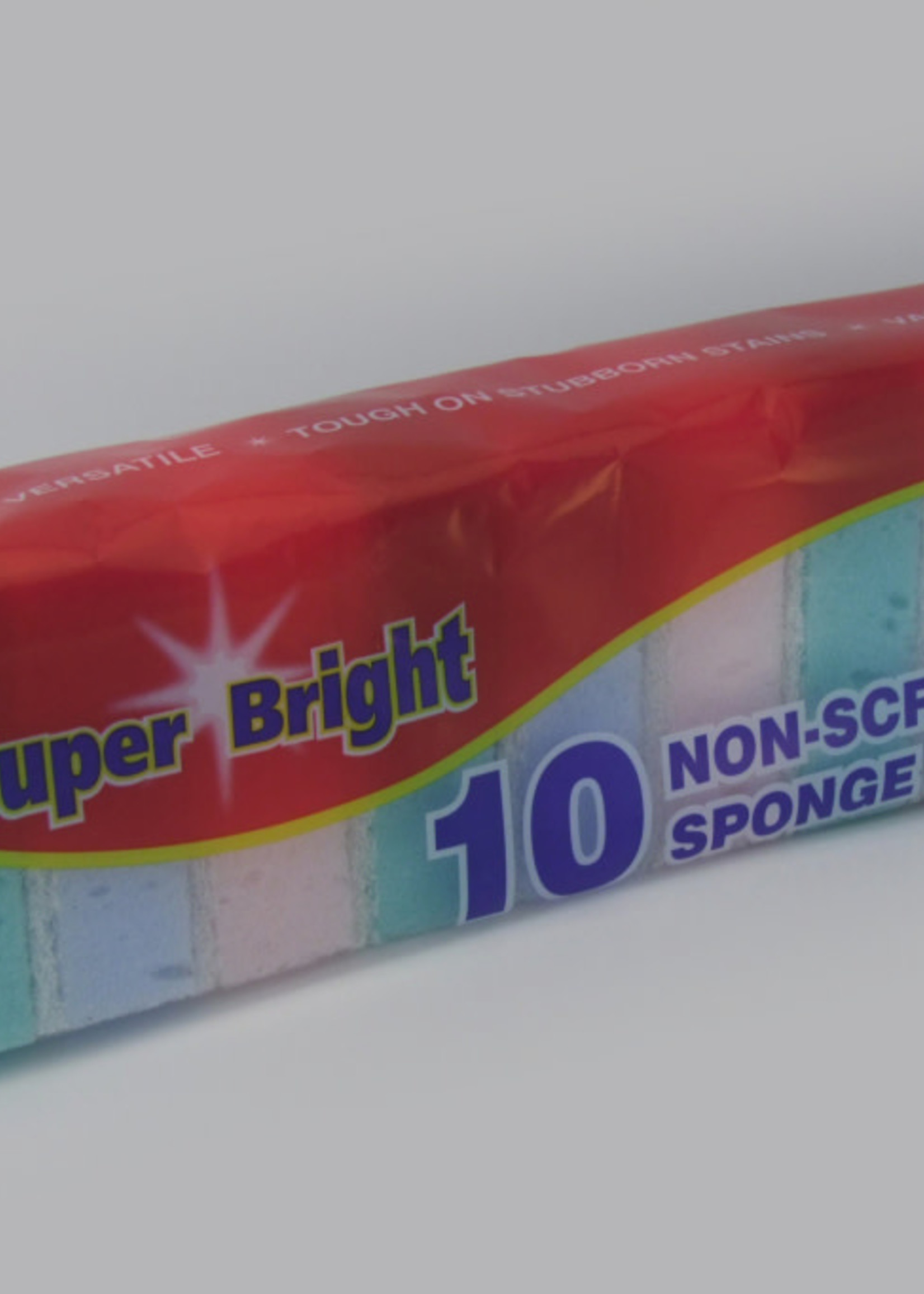 Superbright Superbright Non Scratch Sponge Scourers 10 Pack