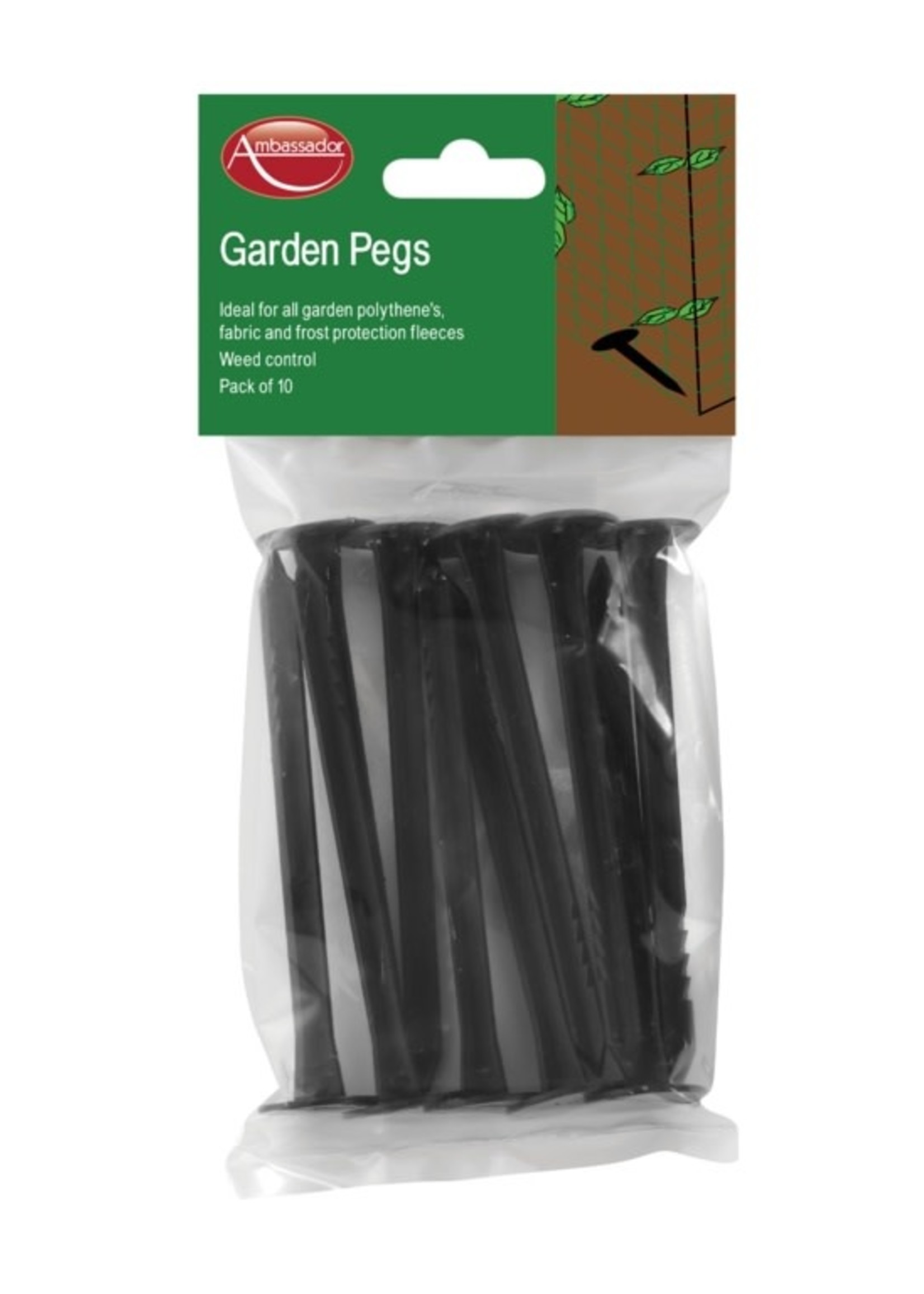 Ambassador Ambassador Garden Pegs Pack 10