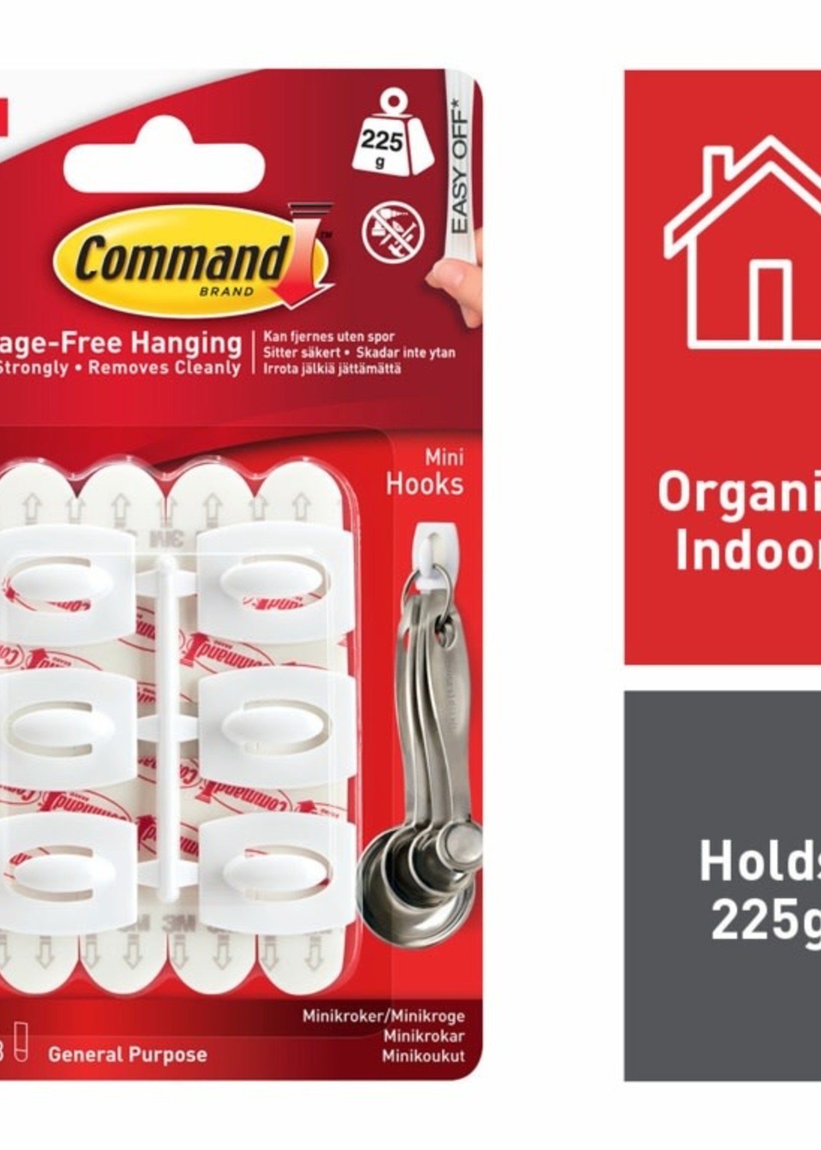 3M - Command Command Mini Hooks