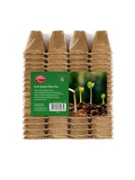 Ambassador Ambassador Square Fibre Pots 6cm - Pack 80