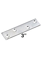 A Perry & Co Ltd Mending Plate ZP Single 3"