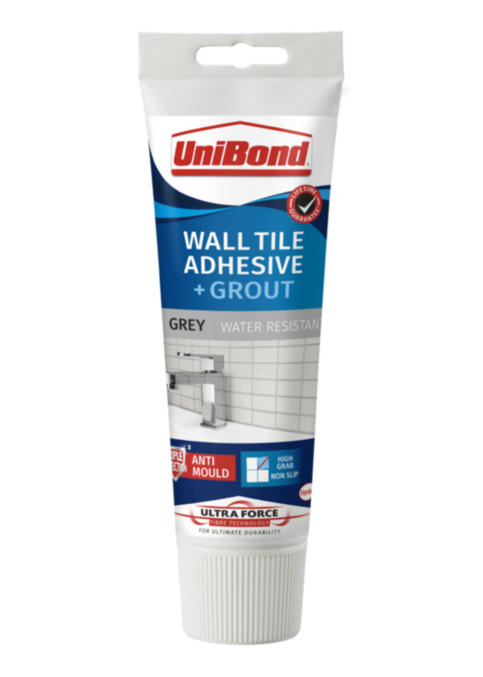 Unibond (henkel) UniBond Ultraforce Wall Tile Adhesive & Grout Grey