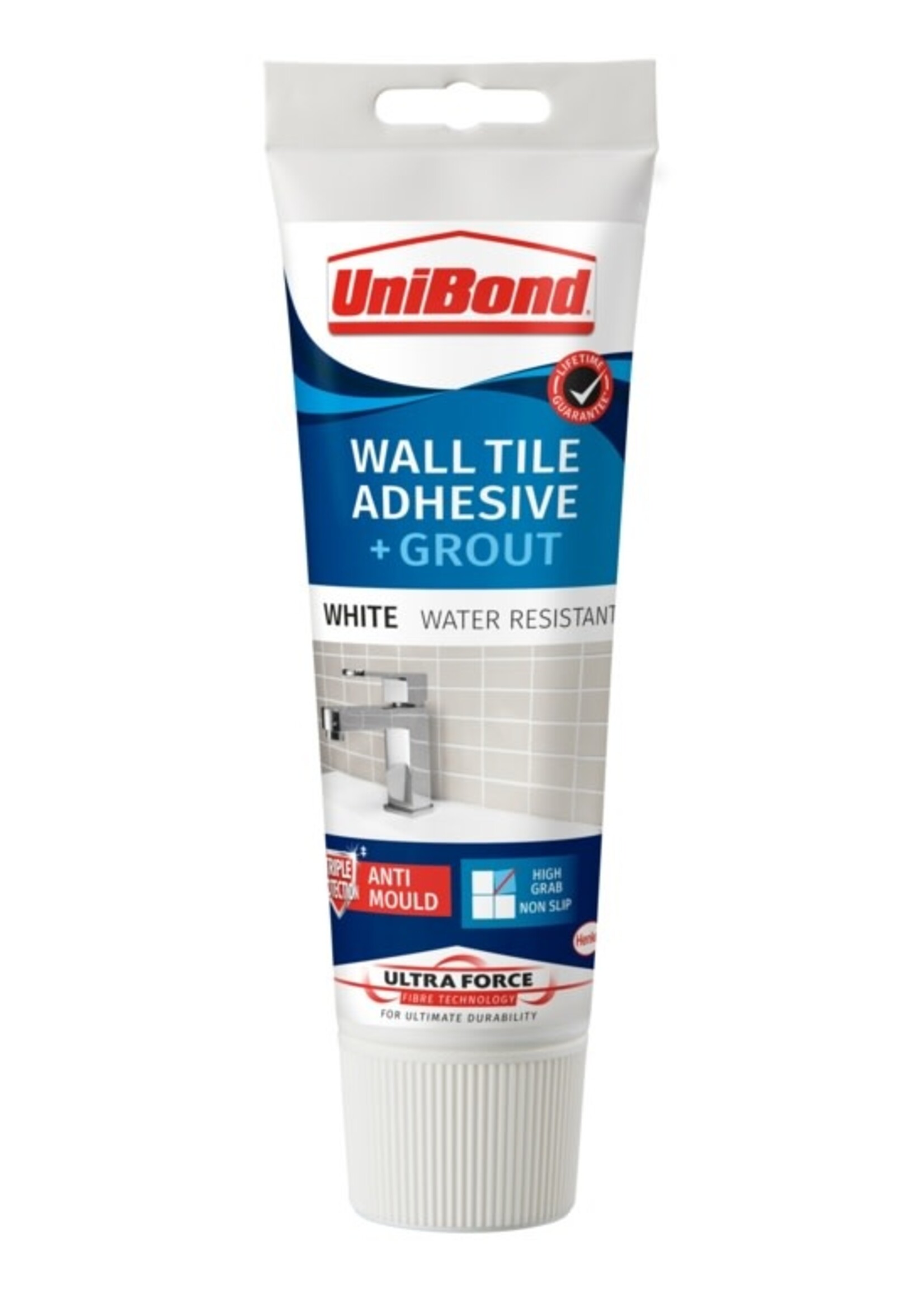 Unibond (henkel) Unibond Ultraforce Wall Tile Adhesive & Grout White 300g