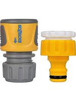 Hozelock Hozelock Threaded Tap & Hose End Connector Soft Touch 2071