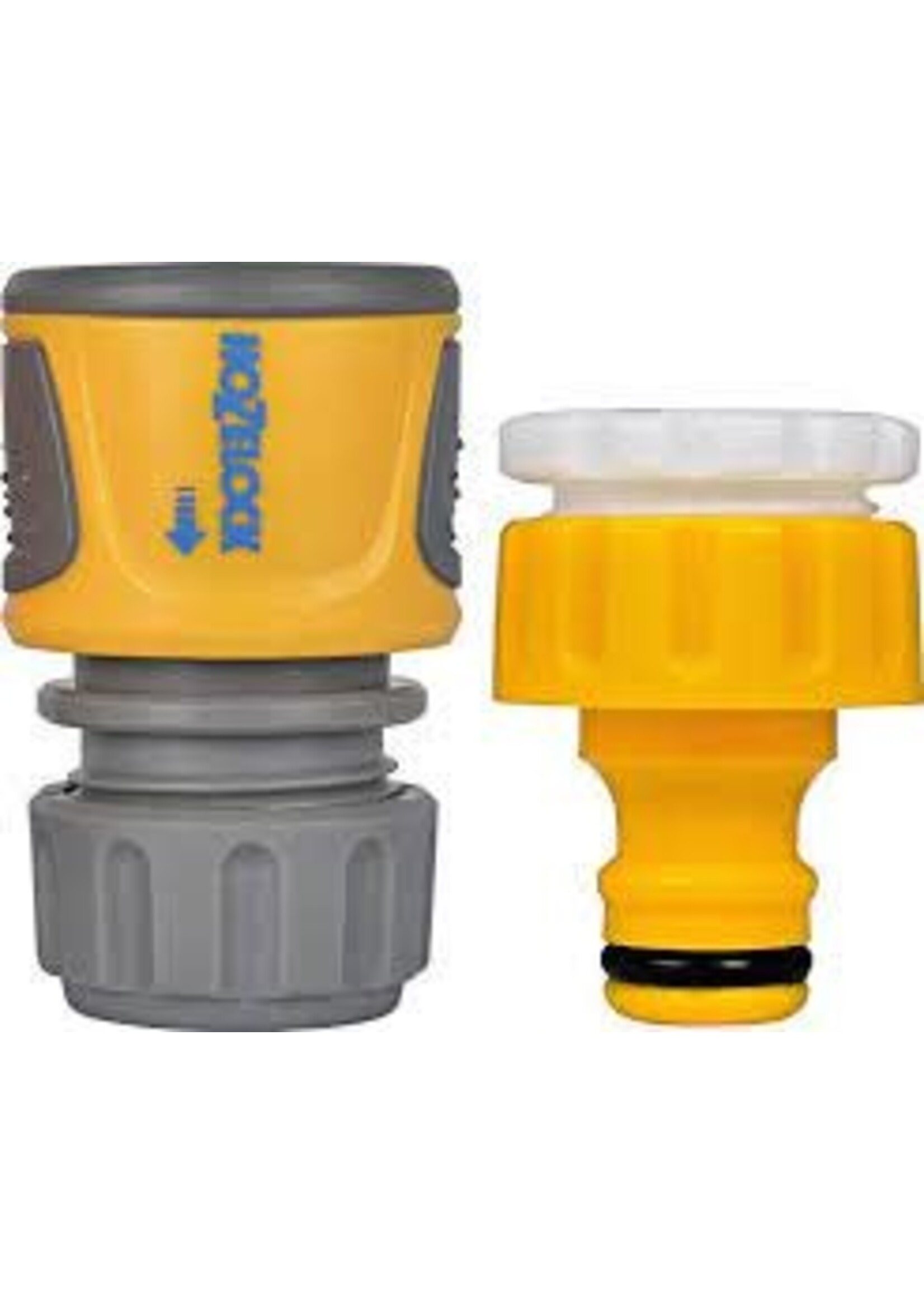 Hozelock Hozelock Threaded Tap & Hose End Connector Soft Touch 2071