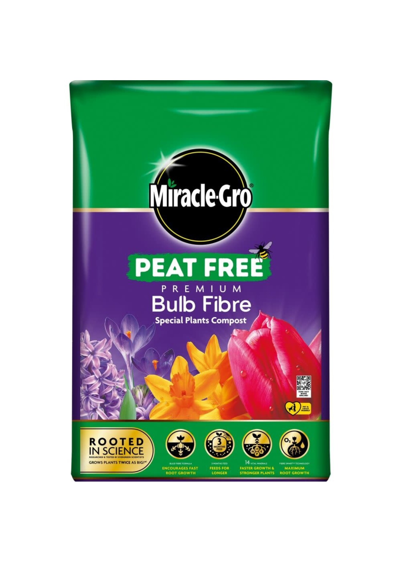 Miracle-Gro  (Scotts) Miracle-Gro® Premium Peat Free Bulb Fibre 10L