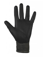 Glenwear Glenwear Black PU Gloves 9 - Large
